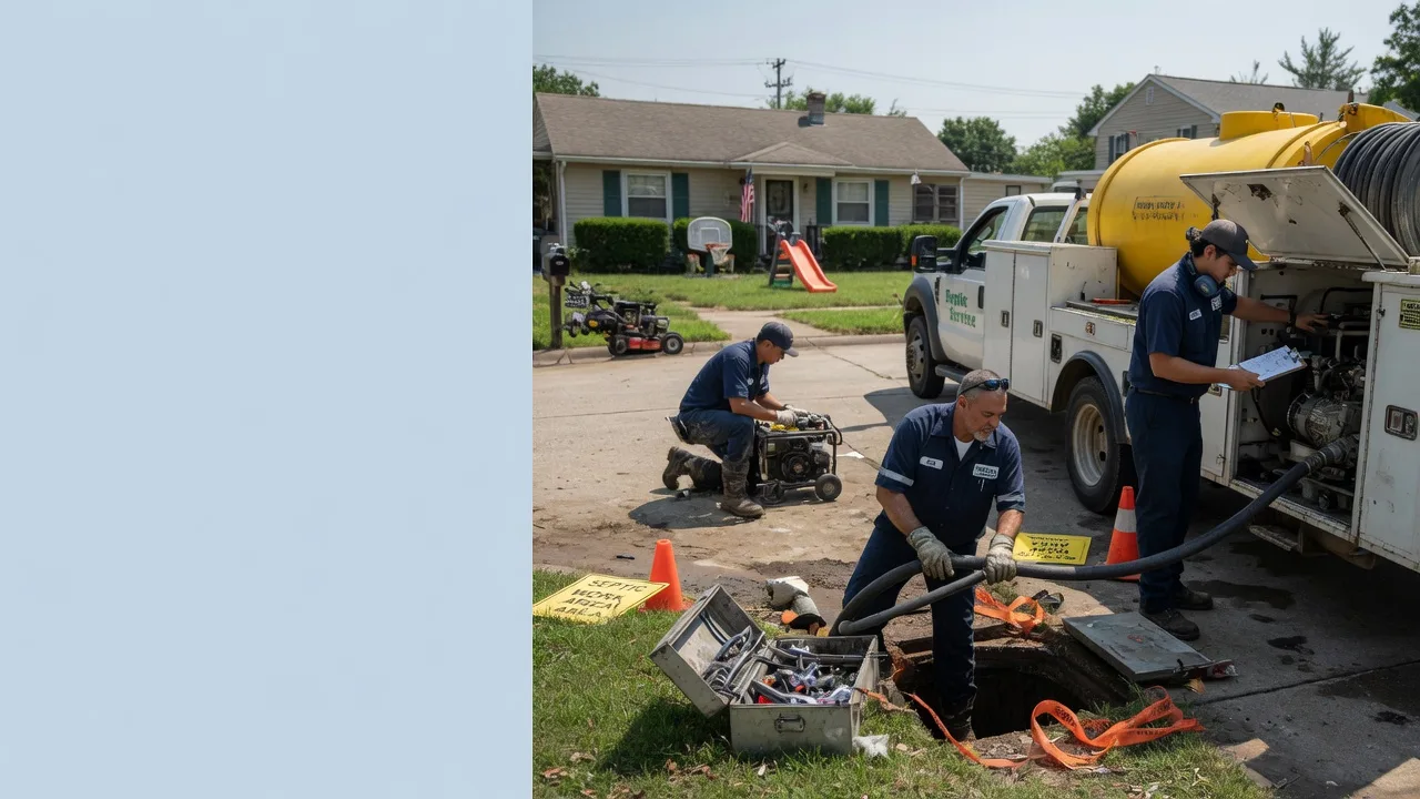 Septic Tank Pumping in Burgettstown, PA near me